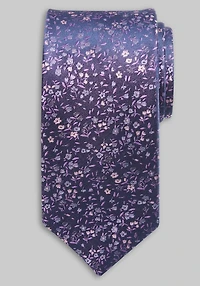Men's Traveler Tonal Floral Tie at Jos. A. Bank, Purple,