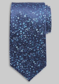 Men's Traveler Tonal Floral Tie at Jos. A. Bank, Blue,