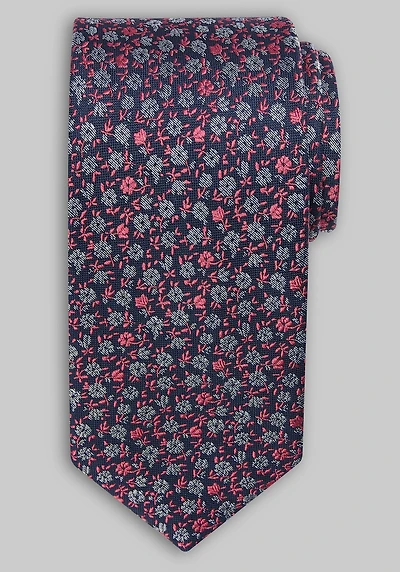 Men's Traveler Collection Chine Floral Tie at Jos. A. Bank, Pink,