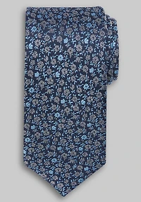 Men's Traveler Collection Chine Floral Tie at Jos. A. Bank, Blue,