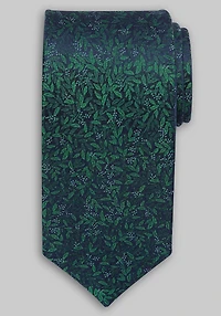 Men's Traveler Collection Foglie Floral Tie at Jos. A. Bank, Green,