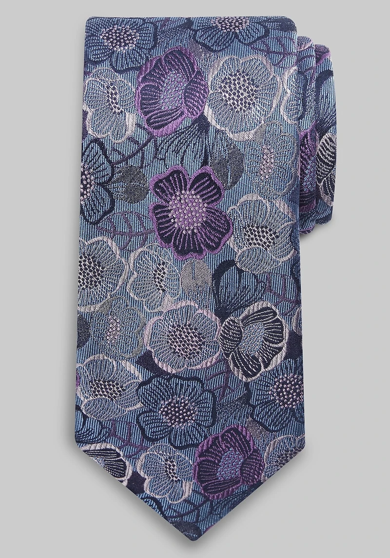 Men's Reserve Collection Poppies Tie at Jos. A. Bank, Purple,