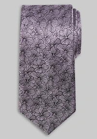 Men's Reserve Collection Floral Outline Tie at Jos. A. Bank, Lilac/Purple,