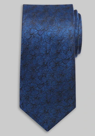 Men's Reserve Collection Floral Outline Tie at Jos. A. Bank, Blue/Navy,