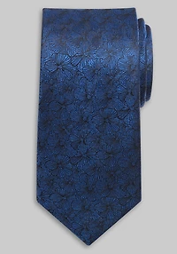 Men's Reserve Collection Floral Outline Tie at Jos. A. Bank, Blue/Navy,