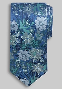 Men's Reserve Collection Tossed Floral Tie at Jos. A. Bank, Green,