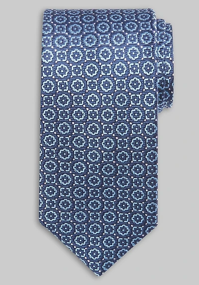 Men's Reserve Medallion Tie at Jos. A. Bank, Blue/Navy,