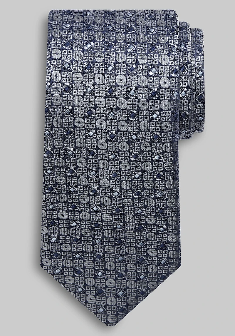 Men's Reserve Collection Geometric Tie at Jos. A. Bank, Grey,