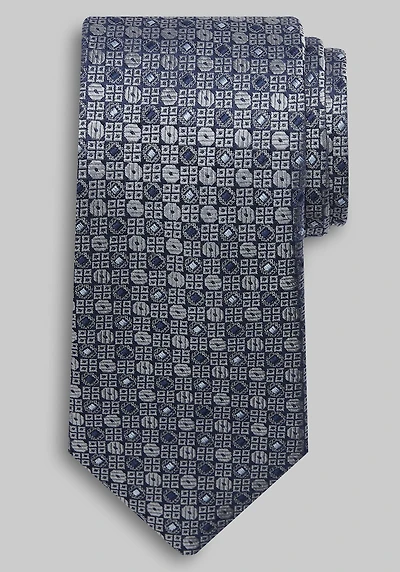 Men's Reserve Collection Geometric Tie at Jos. A. Bank, Grey,