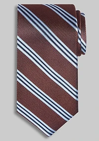 Men's Reserve Collection Triple Stripe Tie at Jos. A. Bank, Brown,