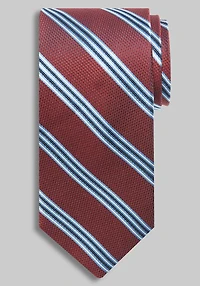 Men's Reserve Collection Triple Stripe Tie at Jos. A. Bank, Burgundy,