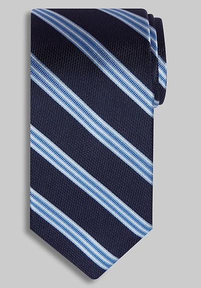 Men's Reserve Collection Triple Stripe Tie at Jos. A. Bank, Blue/Navy,