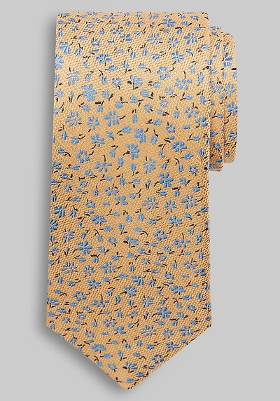 Men's Reserve Collection Floral Tie at Jos. A. Bank, Yellow,