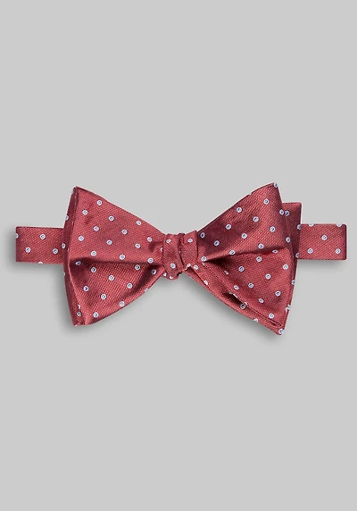 Men's Jos. A. Bank Halo Dot Pre-Tied Bow Tie at Jos. A. Bank, Red,