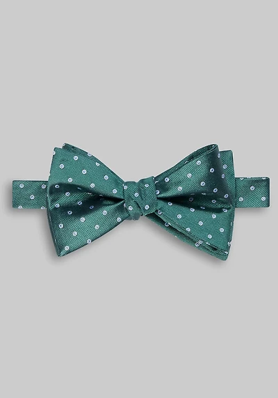 Men's Jos. A. Bank Halo Dot Pre-Tied Bow Tie at Jos. A. Bank, Green,