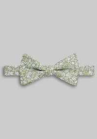 Men's Jos. A. Bank Small Floral Pre-Tied Bow Tie at Jos. A. Bank, Green,