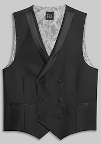 Men's Jos. A. Bank Faille Vest at Jos. A. Bank, Black