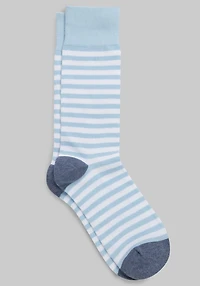 Men's Jos. A. Bank Simple Stripe Socks at Jos. A. Bank, Blue/Cerulean,