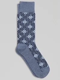 Men's Jos. A. Bank Ikat Socks at Jos. A. Bank, Blue/Denim Heather,