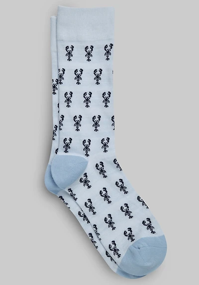 Men's Jos. A. Bank Lobster Socks at Jos. A. Bank, Light Blue,