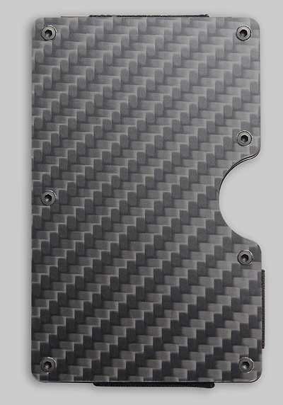 Men's Jos. A. Bank Minimalist Carbon Fiber & Aluminum Wallet at Jos. A. Bank, Black,