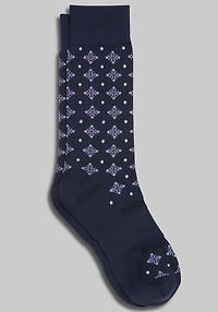 Men's Jos. A. Bank Geo Performance Socks at Jos. A. Bank, Blue/Navy,