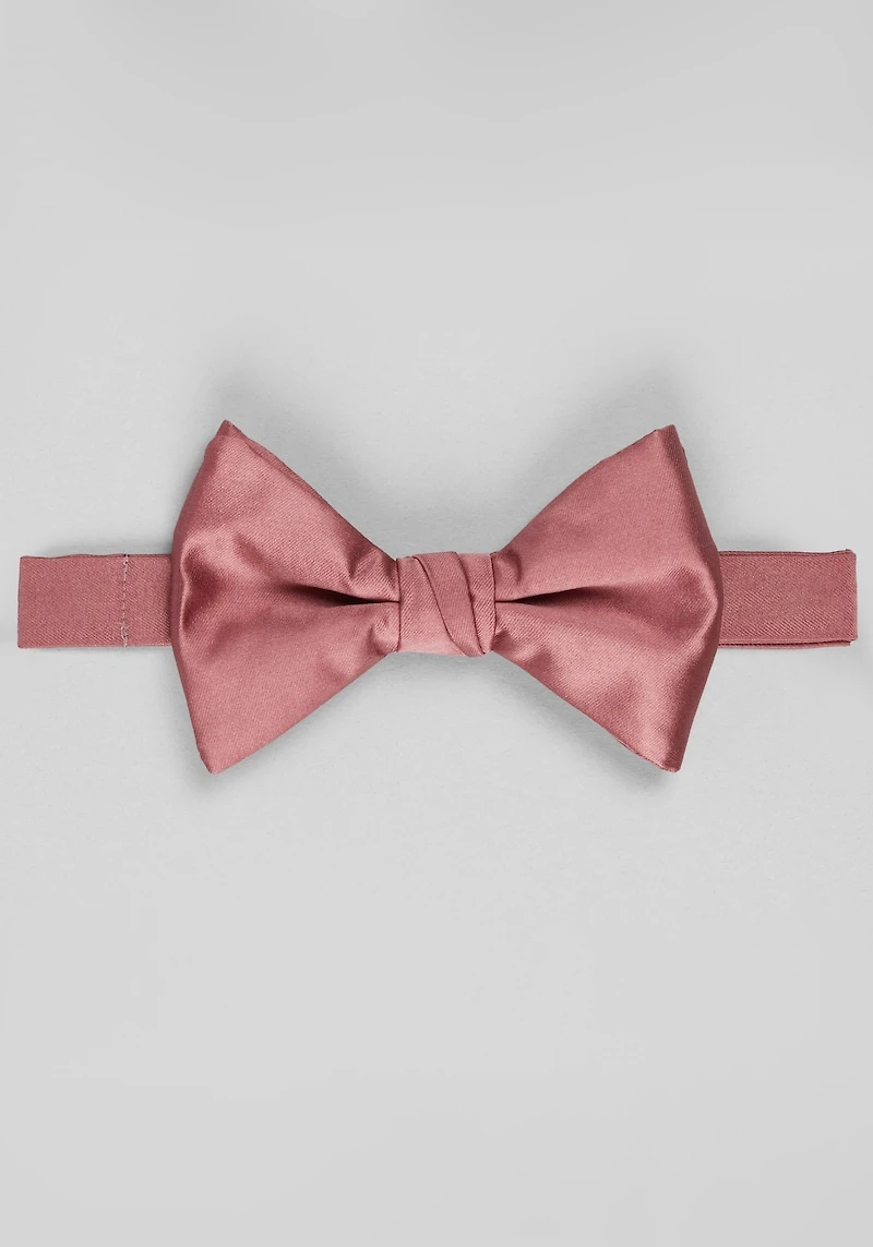 Men's Jos. A. Bank Solid Pre-Tied Bow Tie at Jos. A. Bank, Deauville Mauve/Pink,