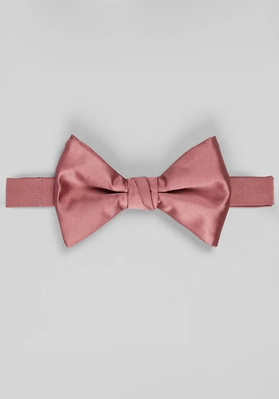 Men's Jos. A. Bank Solid Pre-Tied Bow Tie at Jos. A. Bank, Deauville Mauve/Pink, 