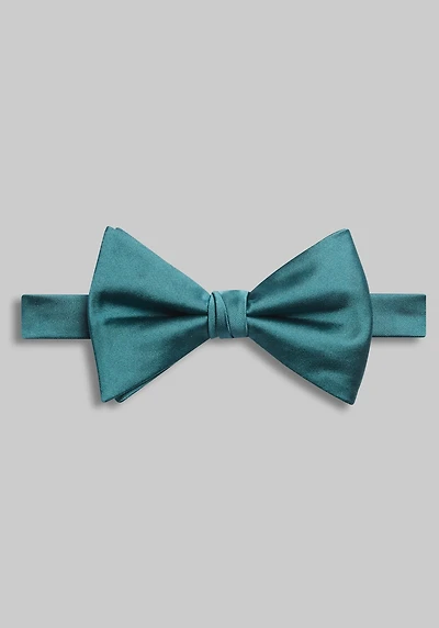 Men's Jos. A. Bank Solid Pre-Tied Bow Tie at Jos. A. Bank, Green/Pine,
