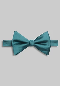 Men's Jos. A. Bank Solid Pre-Tied Bow Tie at Jos. A. Bank, Green/Pine,