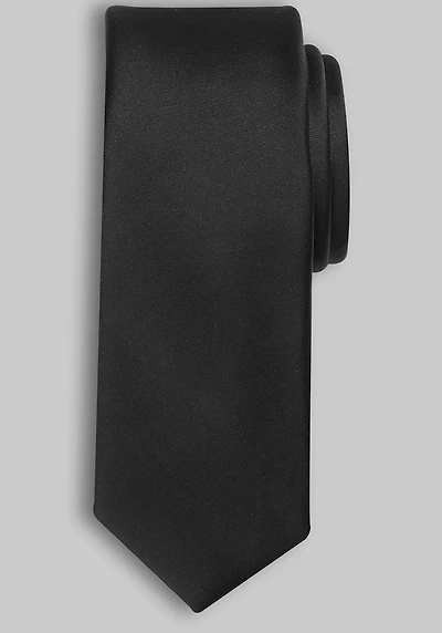 Men's Jos. A. Bank Solid Tie at Jos. A. Bank, Black