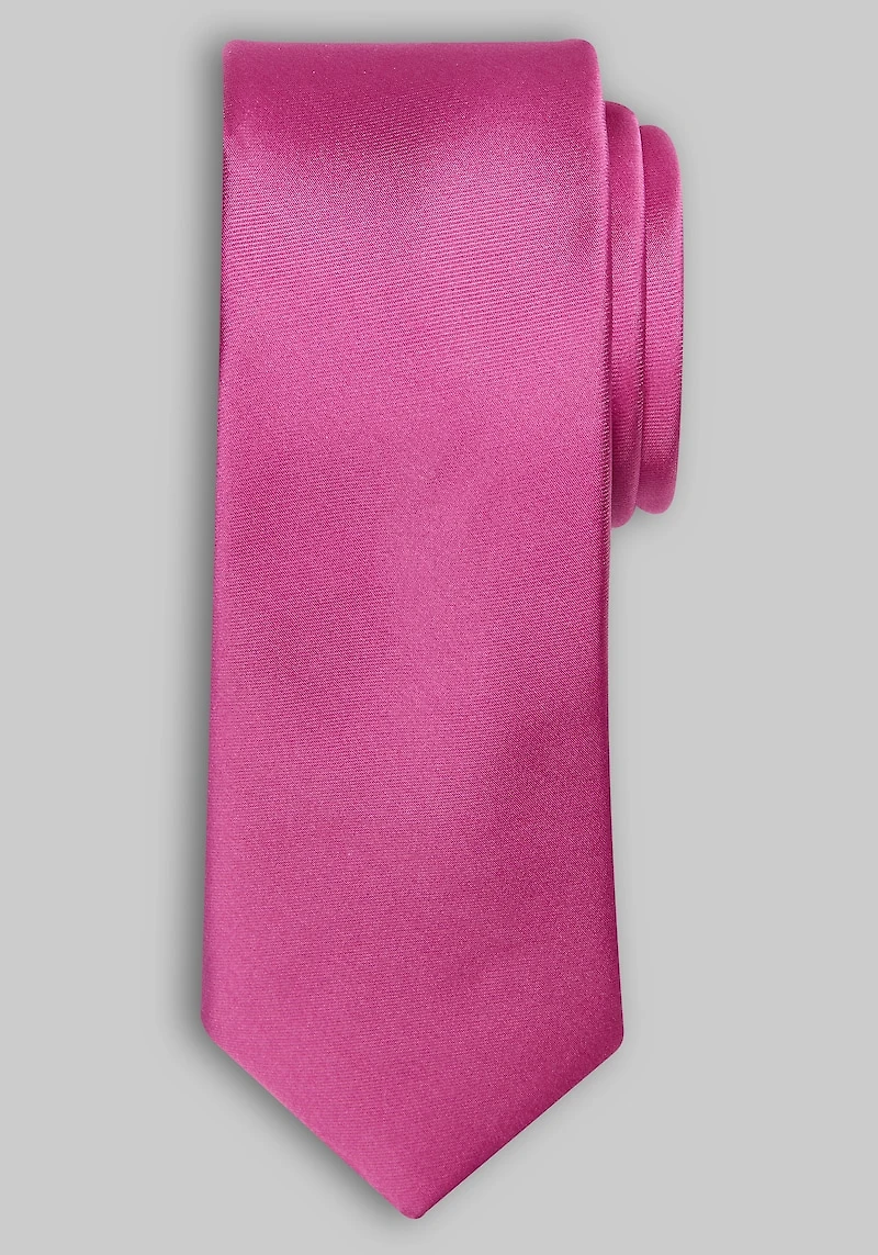 Men's Jos. A. Bank Solid Tie at Jos. A. Bank, Fuchsia/Pink