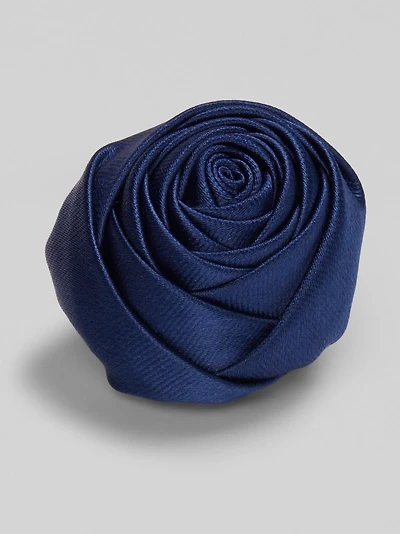 Men's Jos. A. Bank Satin Rosette Lapel Pin at Jos. A. Bank, Blue/Navy,