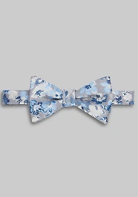 Men's Jos. A. Bank Floral Pre-Tied Bow Tie at Jos. A. Bank, Blue/Gray,