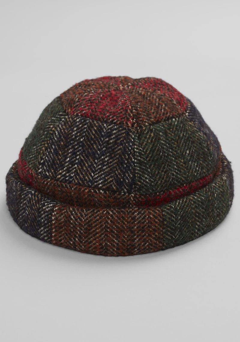 Men's Jos. A. Bank Patchwork Watch Cap at Jos. A. Bank, Brown