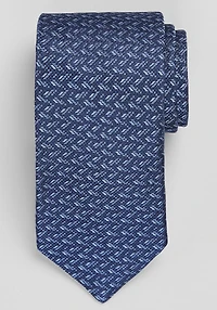 Men's Reserve Collection Textured Mini Neat Tie at Jos. A. Bank, Blue/Navy,