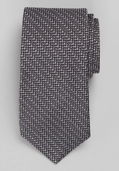 Men's Reserve Collection Coffee Bean Neat Tie at Jos. A. Bank, Black/Grey, 