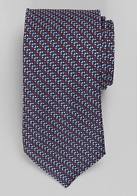 Men's Reserve Collection Coffee Bean Neat Tie at Jos. A. Bank, Burgundy/Blue, 