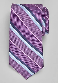 Men's Reserve Collection Stripe Tie at Jos. A. Bank, Purple, 