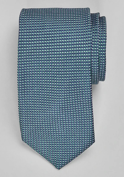 Men's TravelerÂ® Collection Pyramid Neat Tie at Jos. A. Bank, Green, 