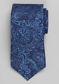 Men's TravelerÂ® Collection Piatti Paisley Tie at Jos. A. Bank, Blue/Navy, 