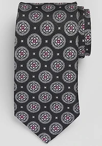 Men's Reserve Collection Medallion Grid Tie at Jos. A. Bank, Black,