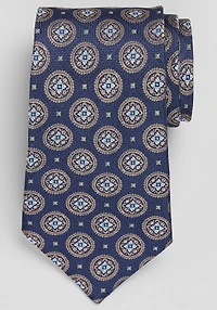 Men's Reserve Collection Medallion Grid Tie at Jos. A. Bank, Blue/Navy/Taupe,