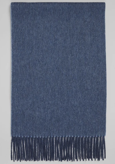 Men's Jos. A. Bank Double Sided Cashmere Scarf at Jos. A. Bank, Blue,