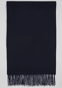 Men's Jos. A. Bank Solid Cashmere Scarf at Jos. A. Bank, Blue/Navy,