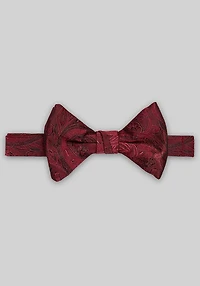 Men's Jos. A. Bank Paisley Pre-Tied Bow Tie at Jos. A. Bank, Burgundy,