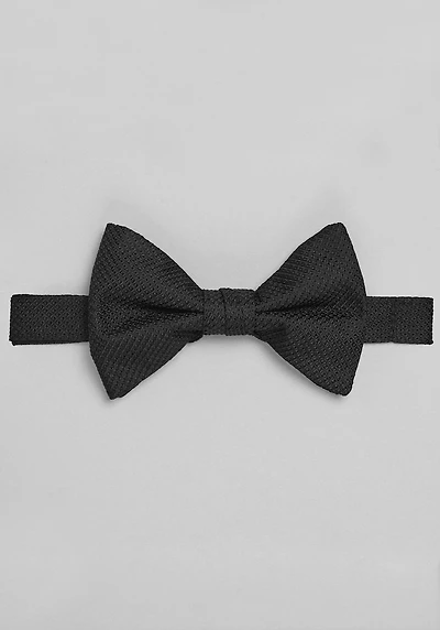 Men's Jos. A. Bank Textured Pre-Tied Bow Tie at Jos. A. Bank, Black,