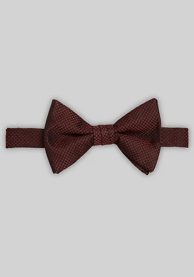 Men's Jos. A. Bank Textured Pre-Tied Bow Tie at Jos. A. Bank, Burgundy,