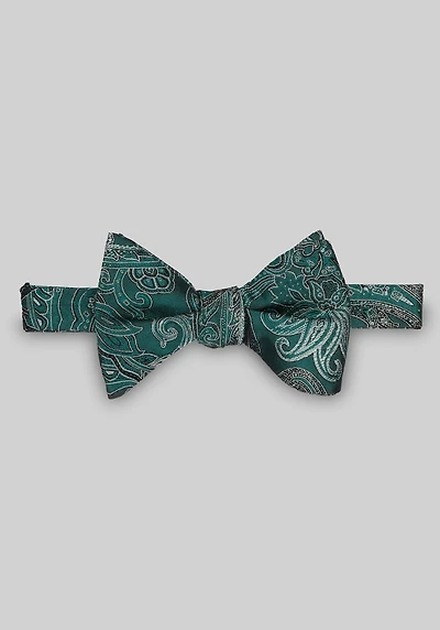 Men's Jos. A. Bank Paisley Self-Tie Bow Tie at Jos. A. Bank, Green,