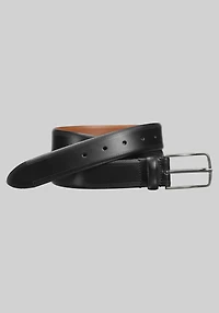 Men's Johnston & Murphy Perforated Embossed Edge Belt at Jos. A. Bank, Black